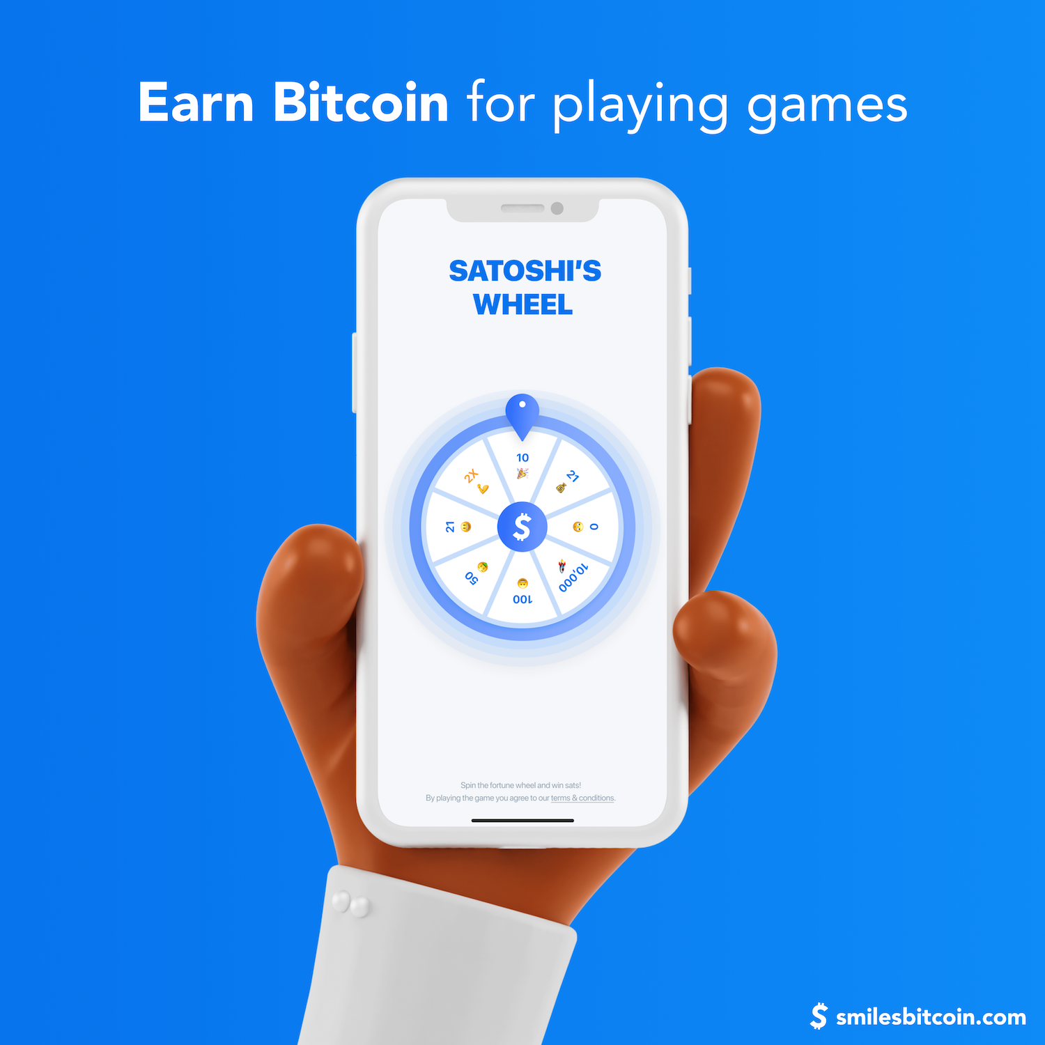 Spin Satoshi's Wheel and win some sats